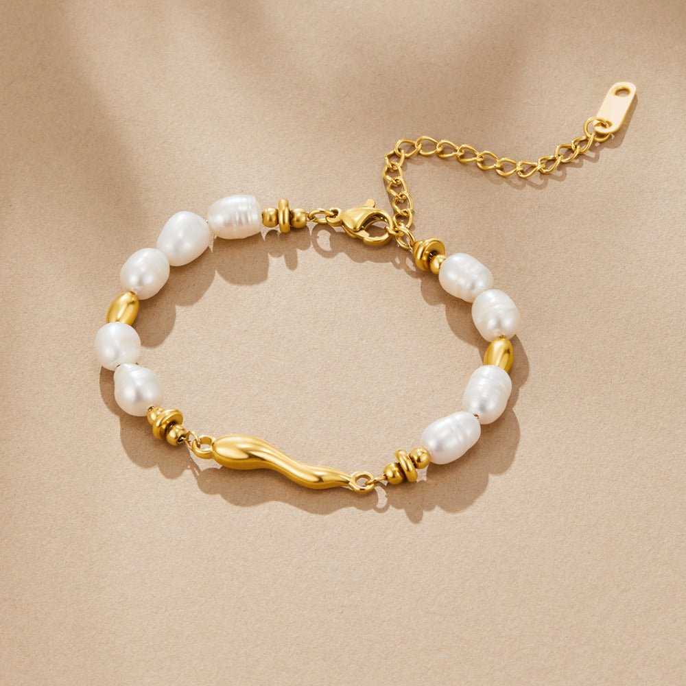 Lovina Pearl Bracelet - Beautiful Earth Boutique