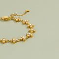 Crystal Blossom Clustered Bracelet