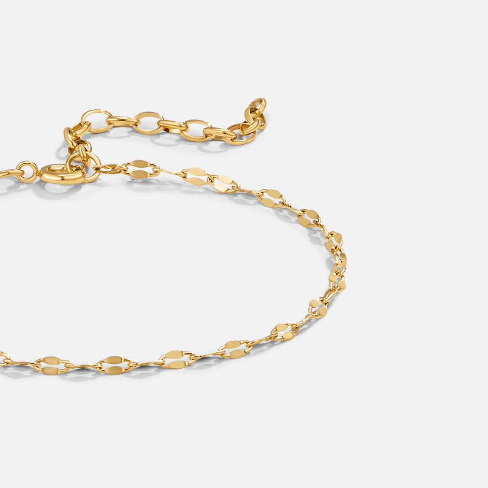 Leila Gold Chain Bracelet - Beautiful Earth Boutique