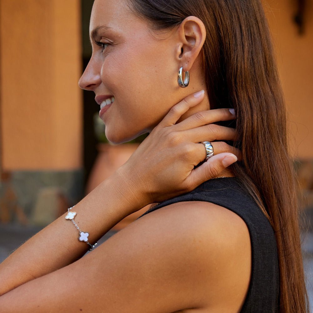 Anika Chunky Silver Ring - Beautiful Earth Boutique