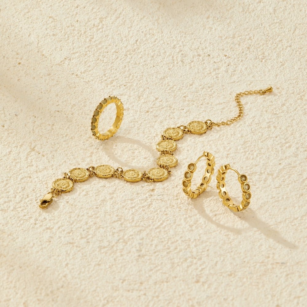 Beaded Arizona Hoop Earrings - Beautiful Earth Boutique