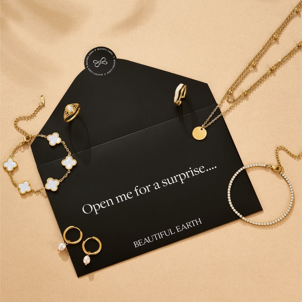 Black Friday Envelope - 3 Mystery Jewellery Pieces - Beautiful Earth Boutique