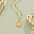Blooming Gold Flower Necklace - Beautiful Earth Boutique