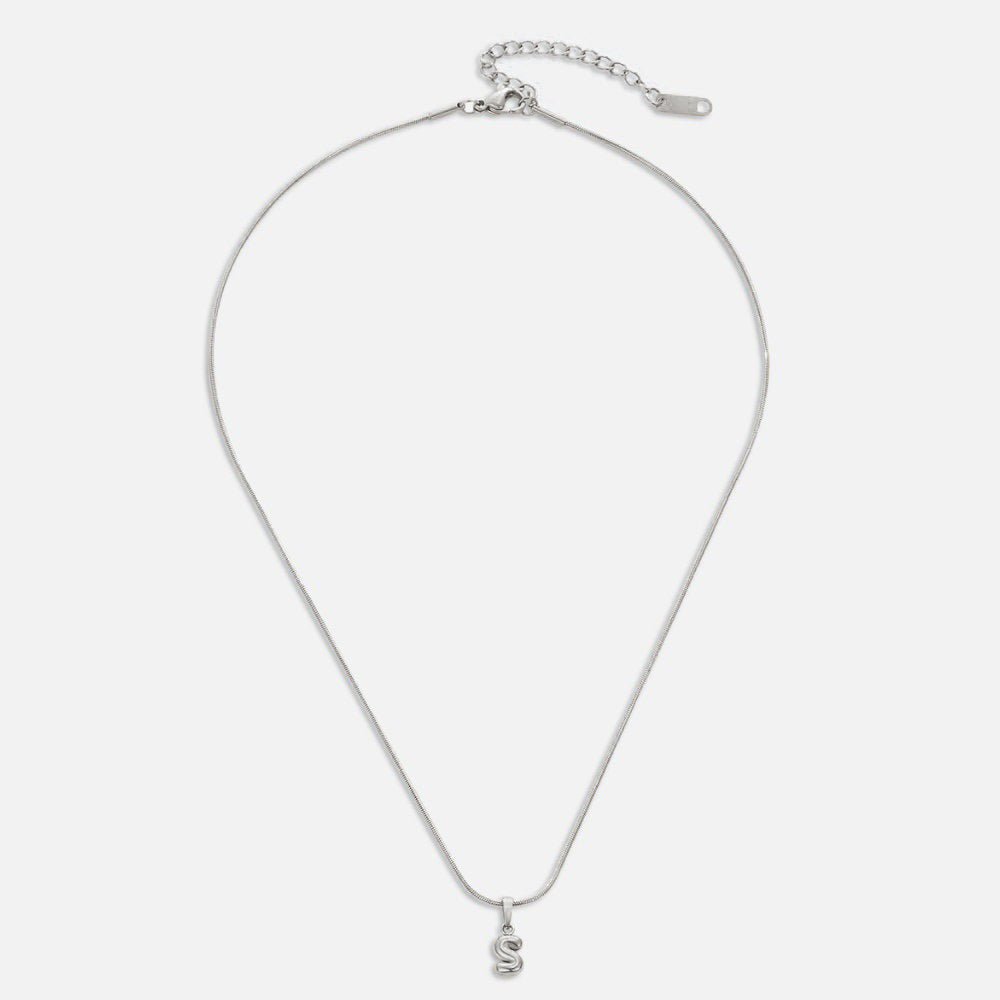 Bubble Letter Necklace - Beautiful Earth Boutique
