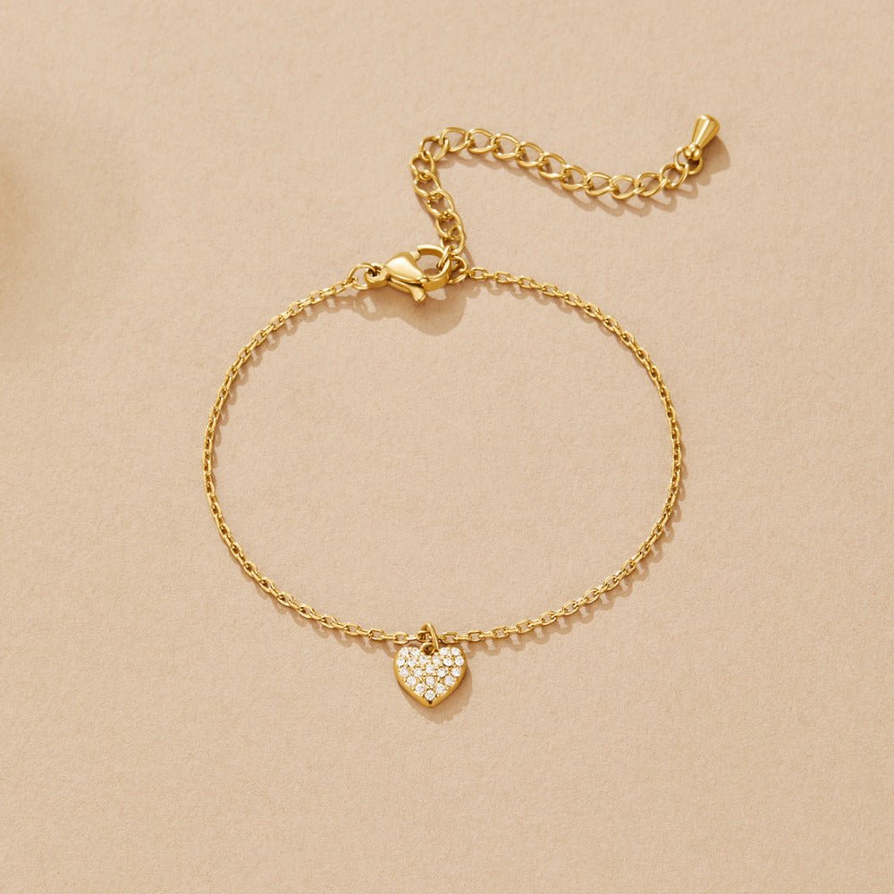'Crazy in Love' Heart Bracelet - Beautiful Earth Boutique