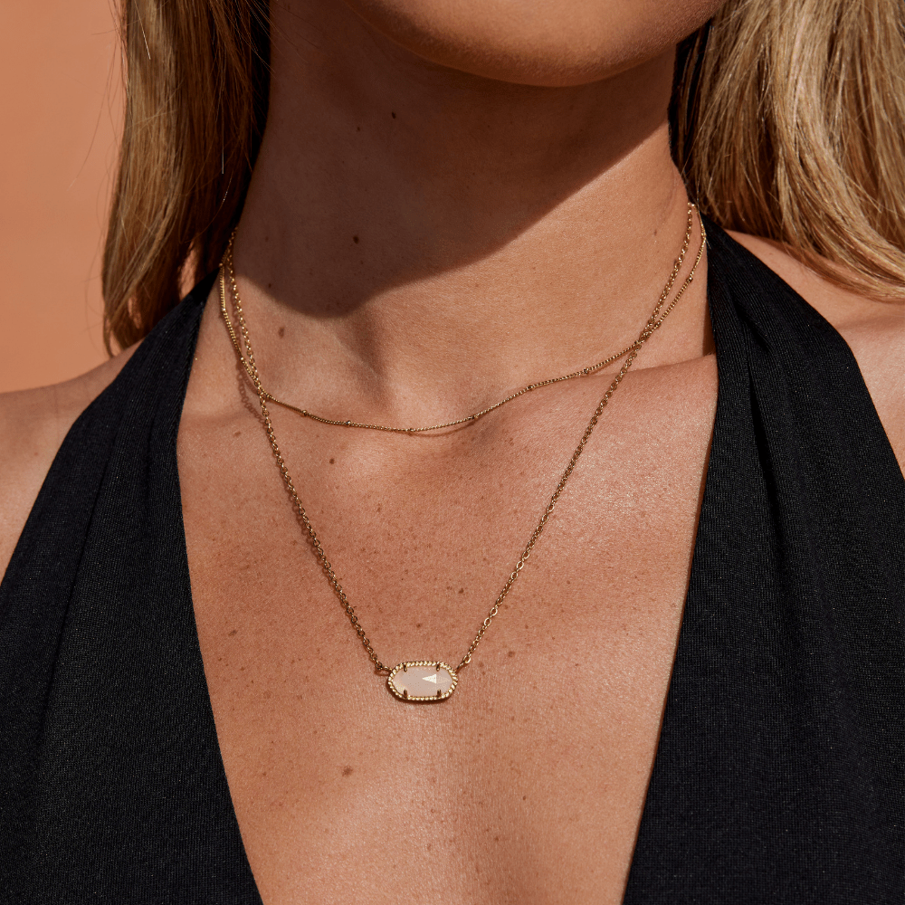 Ember Stone Pendant Necklace - Beautiful Earth Boutique