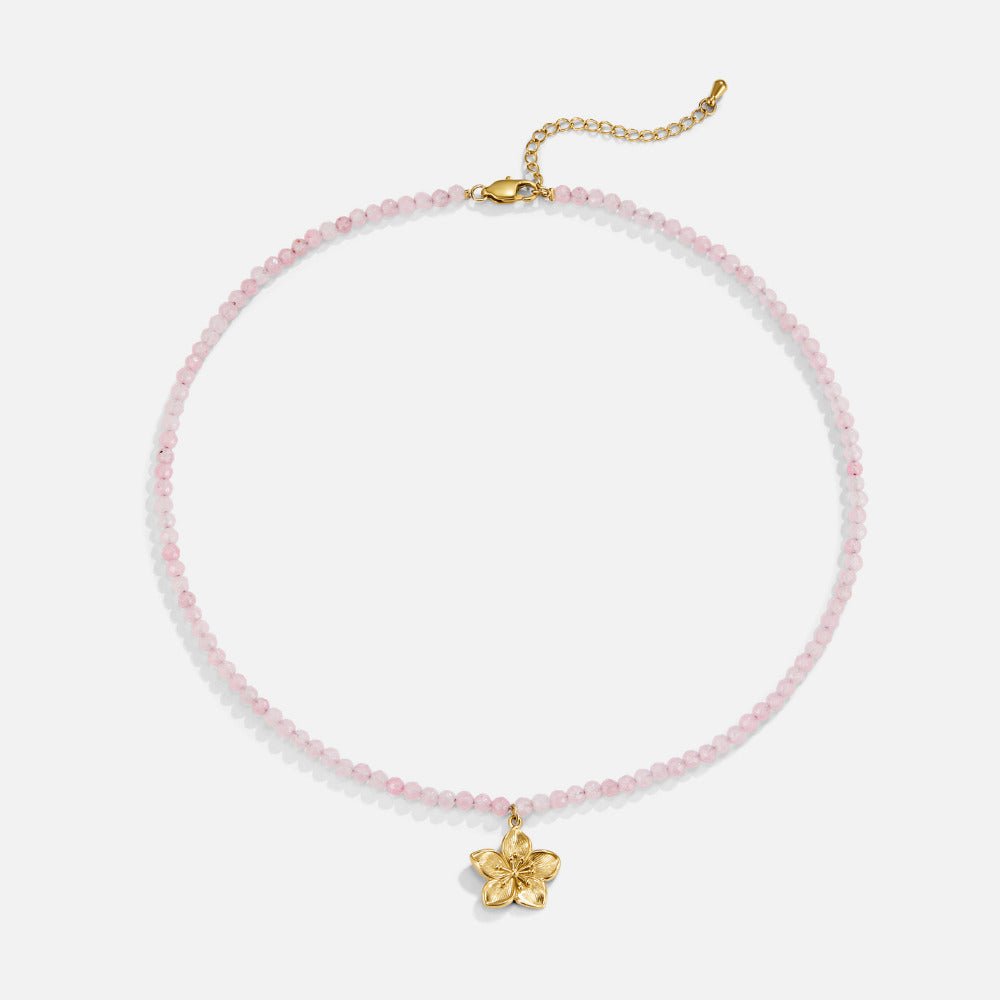 Golden Bloom Pendant Necklace - Beautiful Earth Boutique