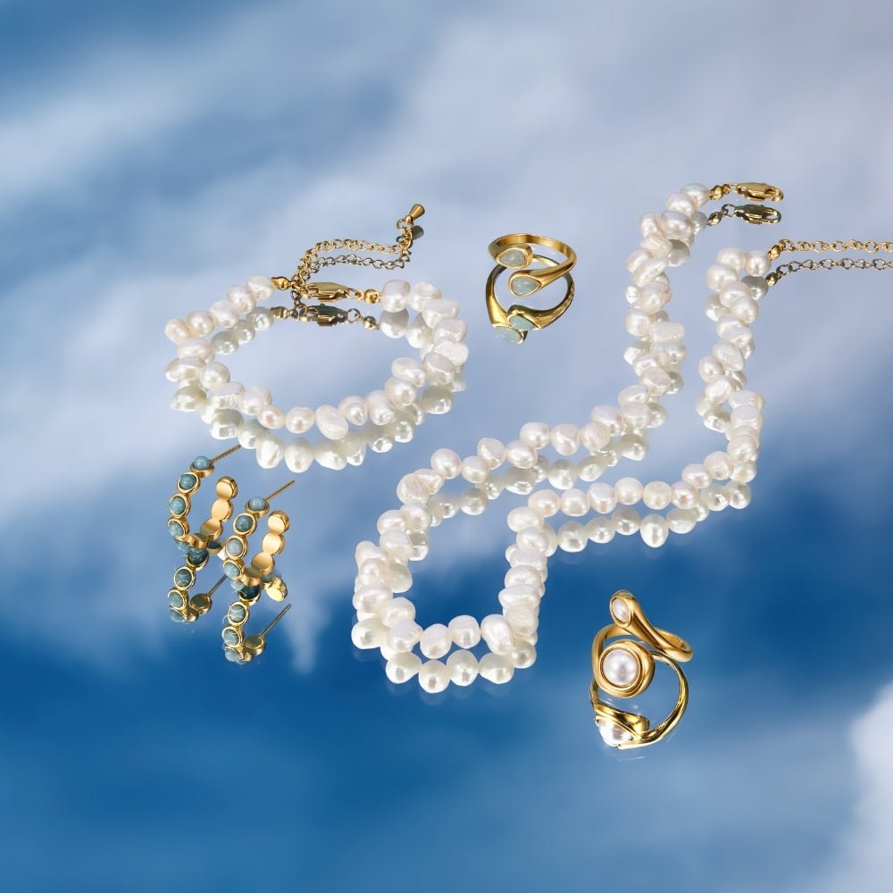 Irina Freshwater Pearl Necklace - Beautiful Earth Boutique
