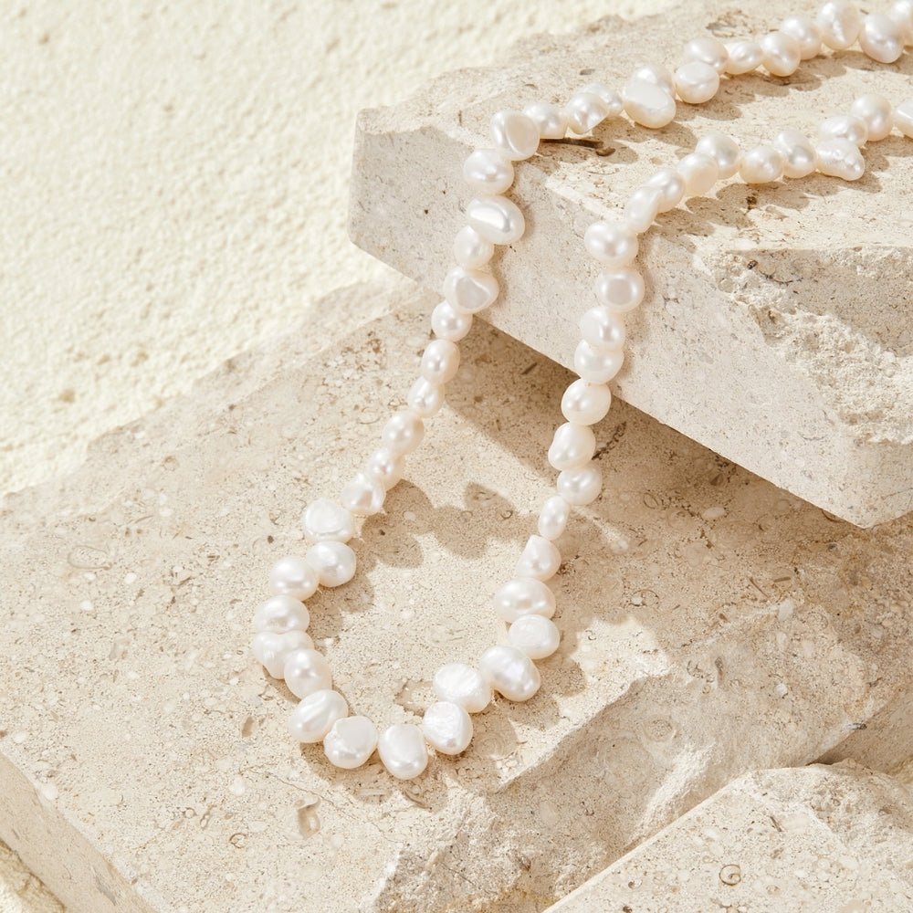 Irina Freshwater Pearl Necklace - Beautiful Earth Boutique