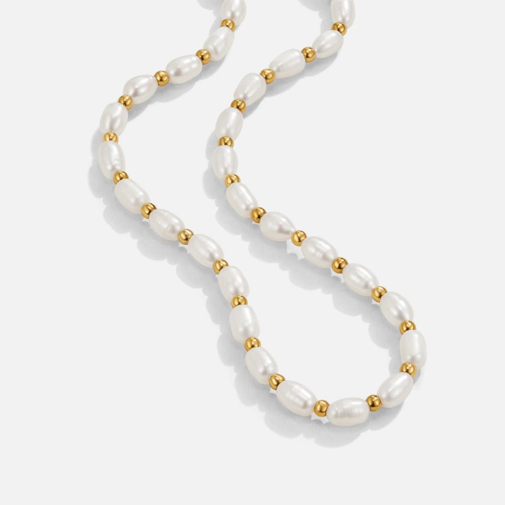 Malia Pearl Necklace - Beautiful Earth Boutique