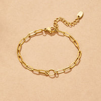 Pia Chain Link Charm Bracelet - Beautiful Earth Boutique