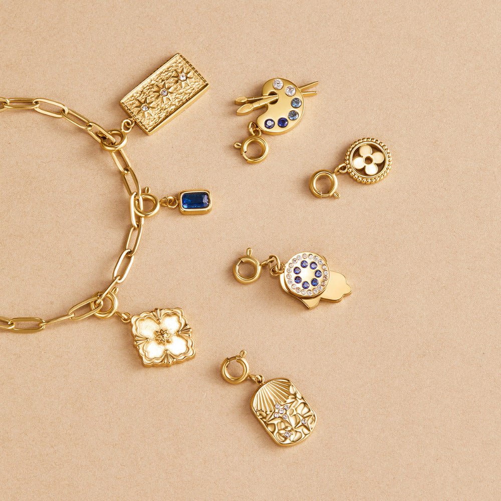'The Artist' Palette Charm - Beautiful Earth Boutique