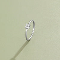 Tiny Petal Silver Ring - Beautiful Earth Boutique