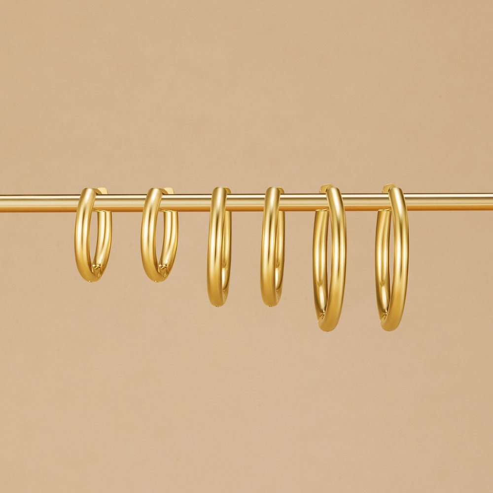 Triple Hoop Earrings Set - Beautiful Earth Boutique