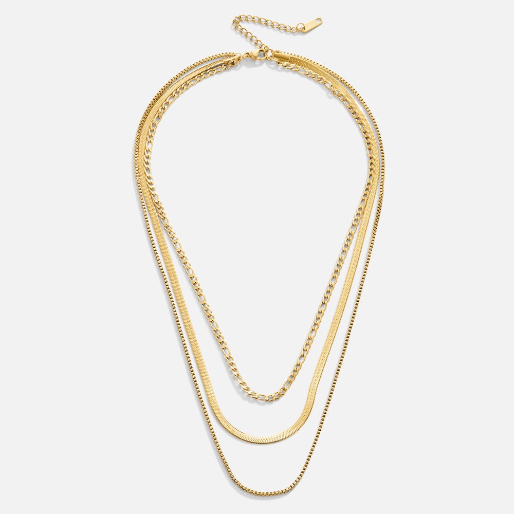 Vienna Layered Chain Necklace - Beautiful Earth Boutique